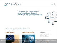 Tablet Screenshot of pathoquest.com